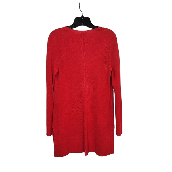 Chico's Easywear Women's Long Open Front Cardigan - Picture 4 of 5